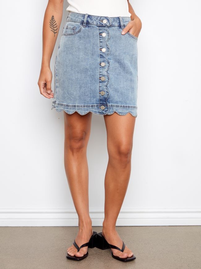 At The Hem of it All, Colour: Light Blue, Size: 0