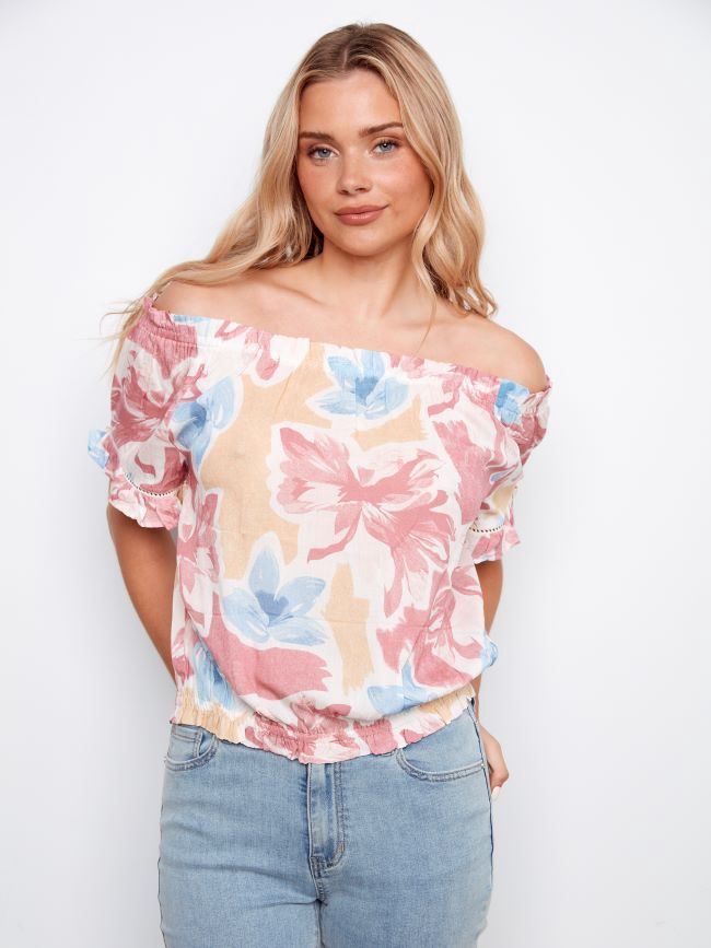 Shoulder On!, Colour: Flowery, Size: XSmall