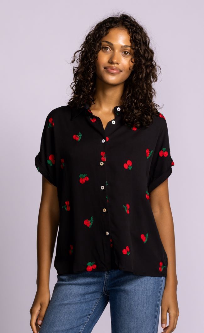 Mon Cherry, Colour: Black, Size: XSmall