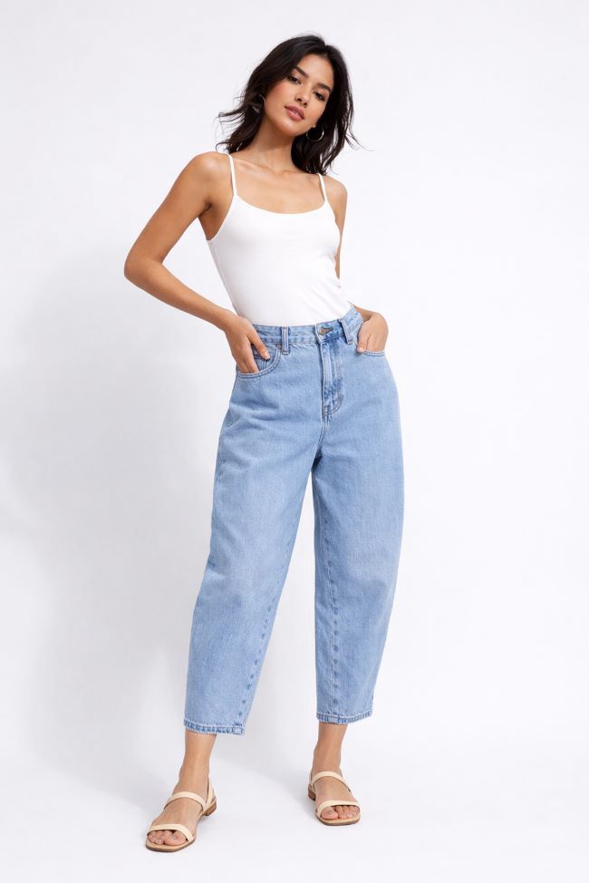 Cecilia Mid High Waist Relaxed Barrel