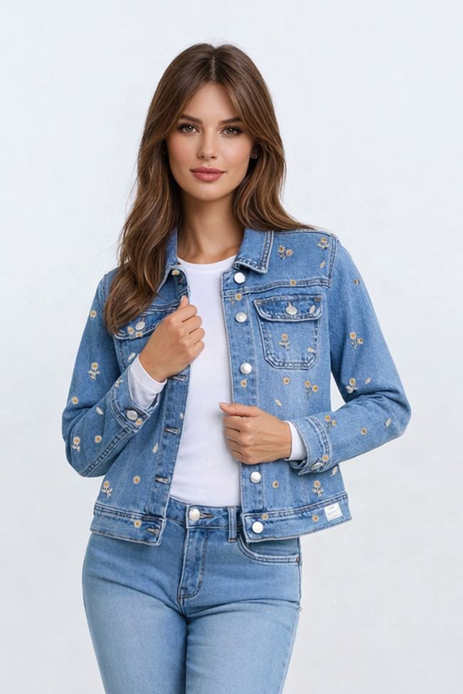 Marisa Embroidered Relaxed Jacket