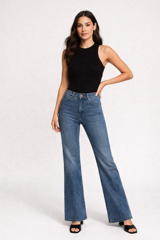 Georgia Flare Mid High Waist
