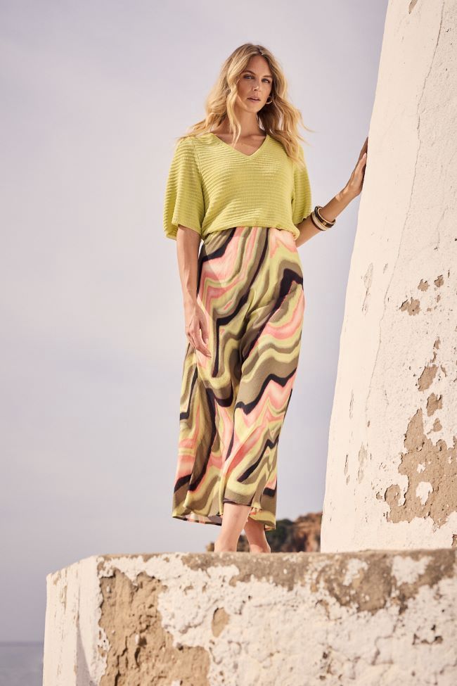Sunset Desert Maxi Skirt