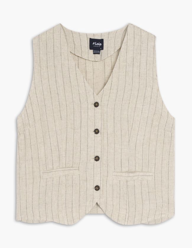 Stripes in the Sand Vest