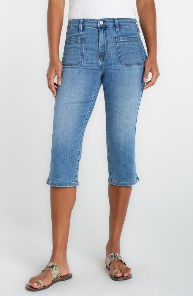 Denim Capri