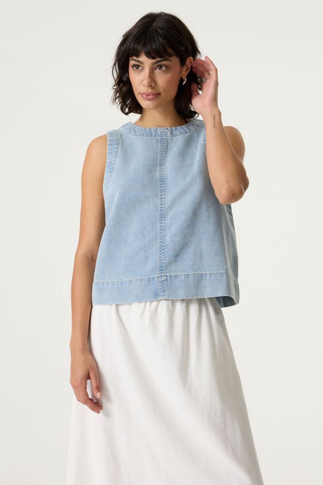Spark Up Your Denim Top