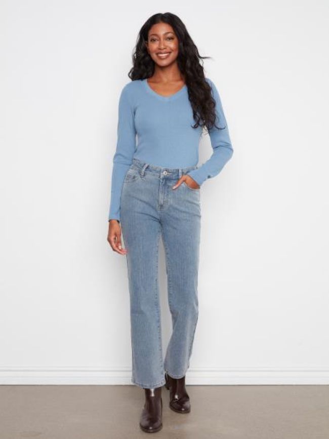 In the Front Row, Colour: Denim, Size: 0