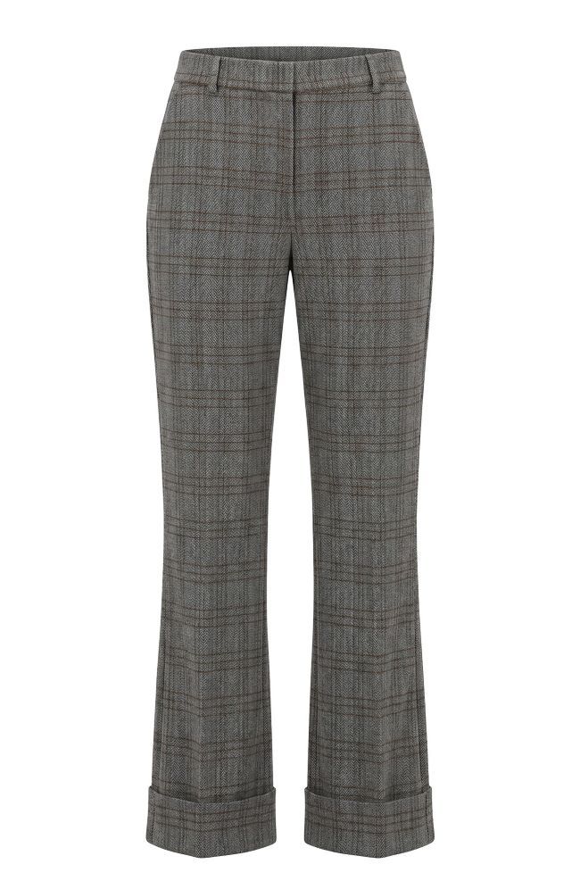 The Fantastic Five - High Rise Flare Trouser with Cuff