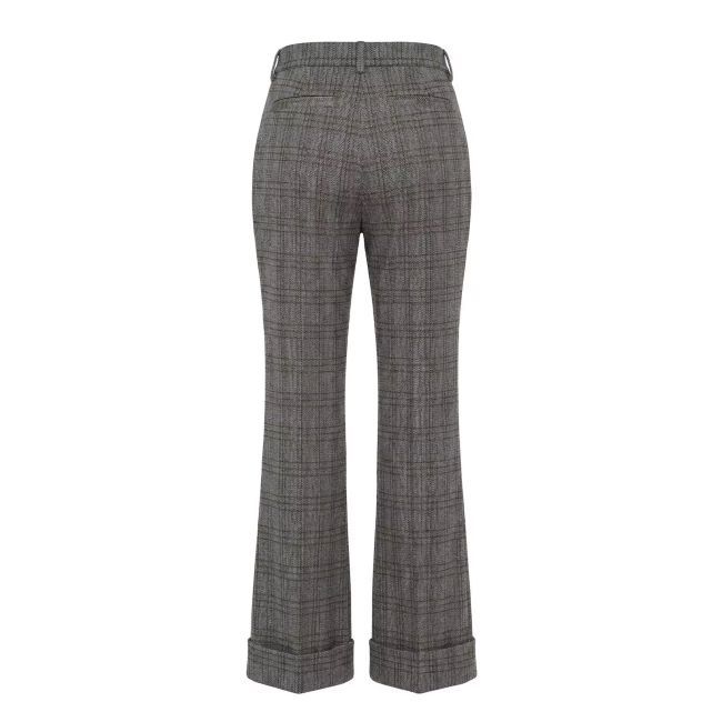 The Fantastic Five - High Rise Flare Trouser with Cuff