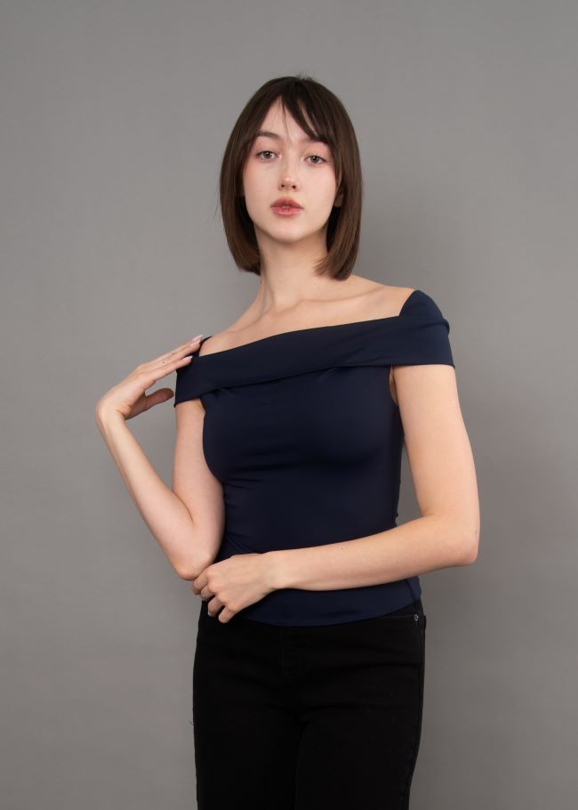 Ophera Off the Shoulder Second Skin Top