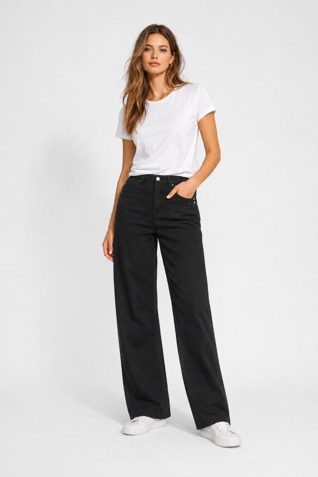 Georgia Wide Jeans Twill