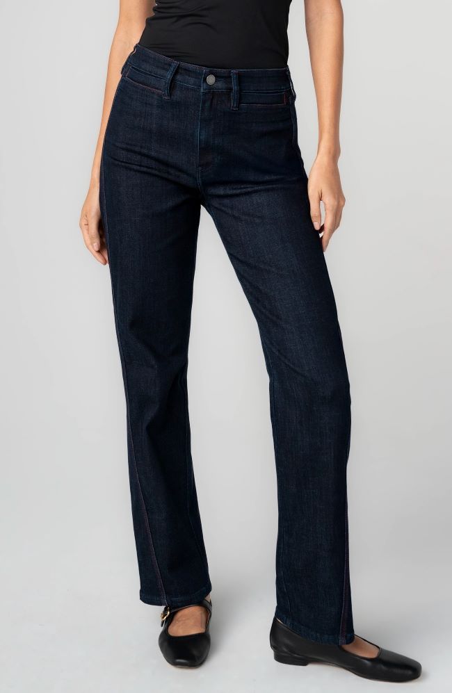 Kennedy Straight with Side Stitch Detail