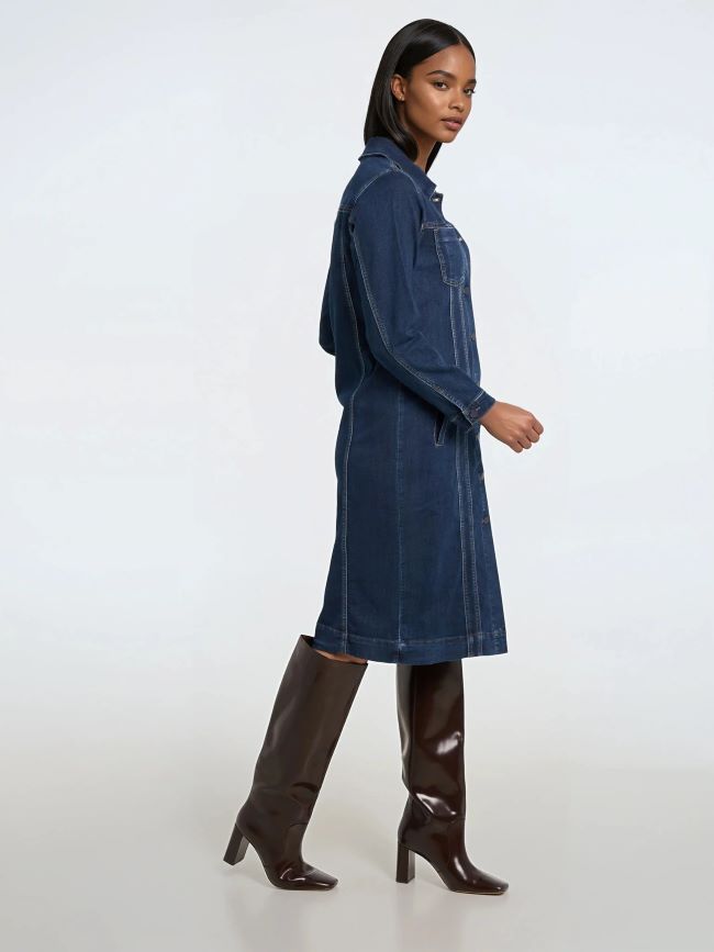 Lara Long Denim Jacket