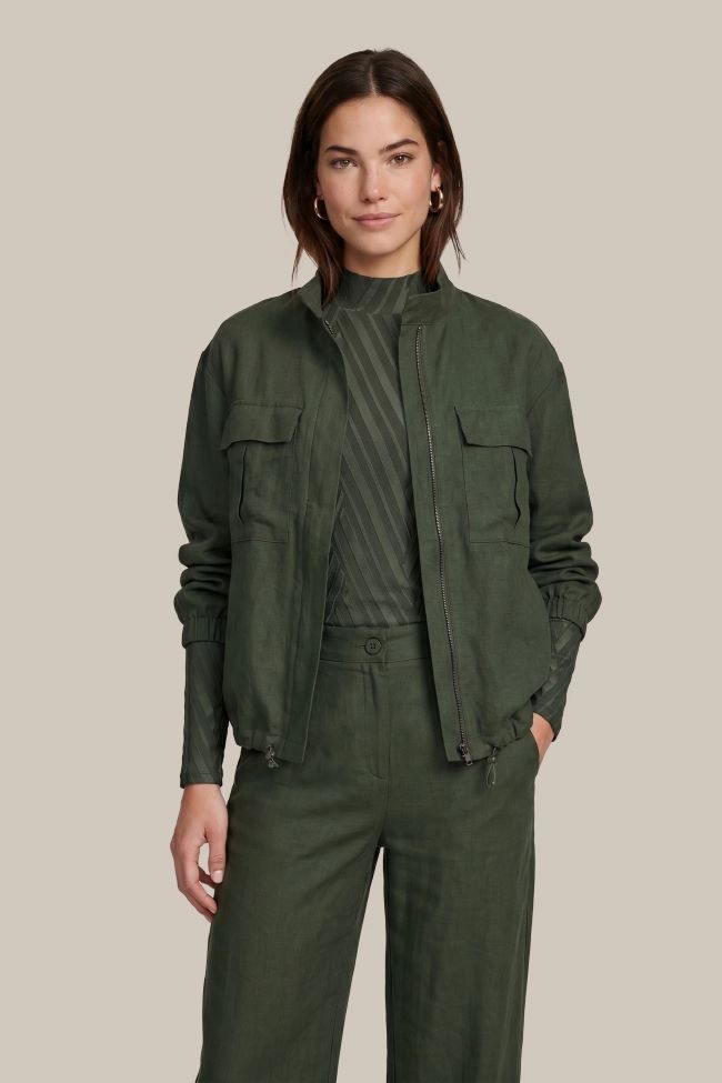 A Subtle Difference Jacket, Colour: Dark Olive, Size: XSmall