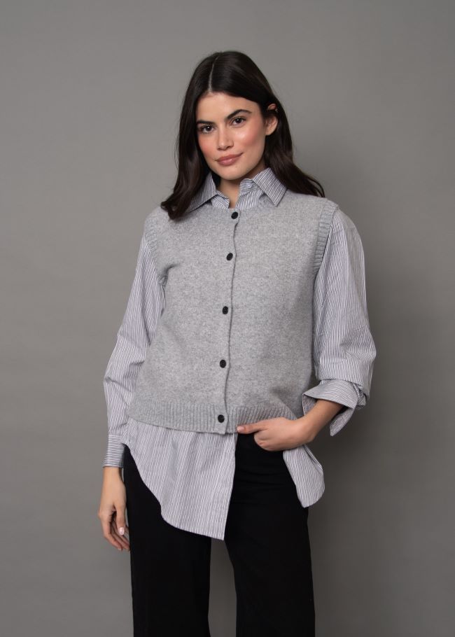 A Standalone &amp; A Staple, Colour: Flint Grey, Size: XSmall