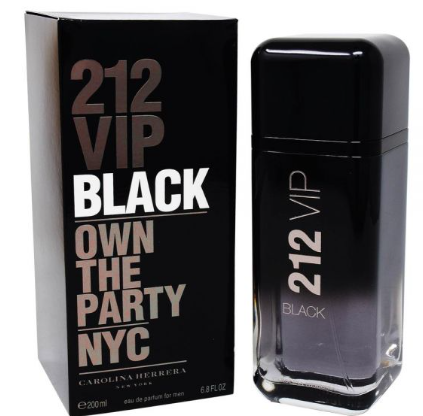 212 vip black men 200 ml edp spray.