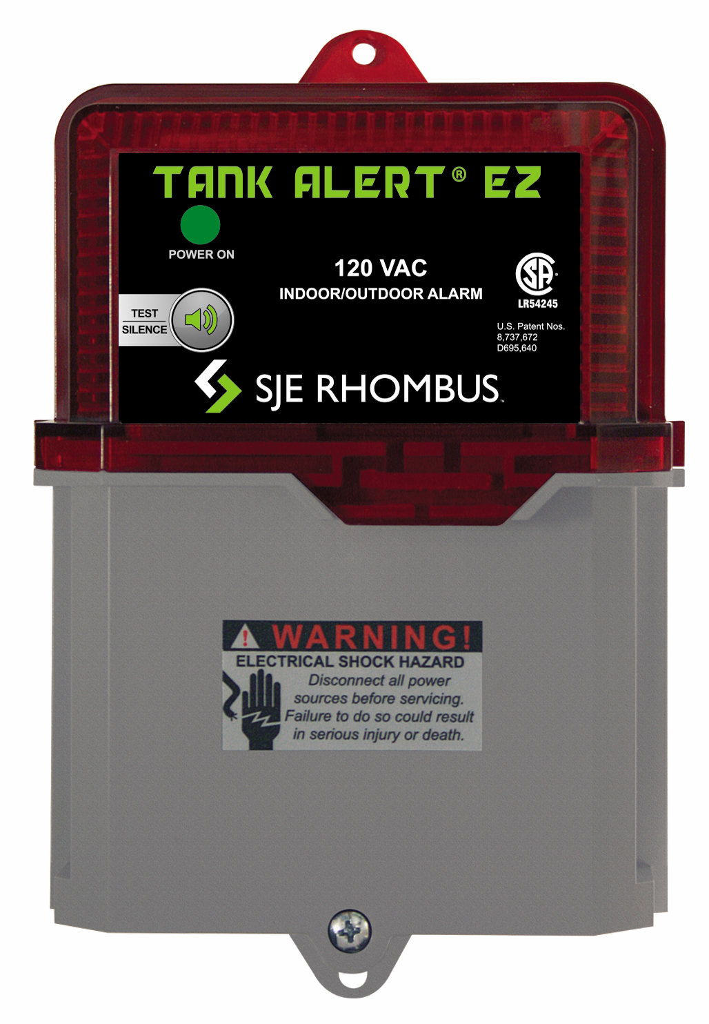 Indoor/Outdoor Alarm Tank Alert EZ
