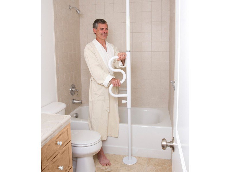 Security Pole | Grab Bar Transfer | Standing Support | Mobility Aid | Bathroom Safety | Home Safety Device | Home Care