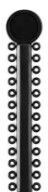 Black Ligature Ties
