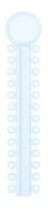White Ligature Ties