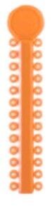 Orange Ligature Ties