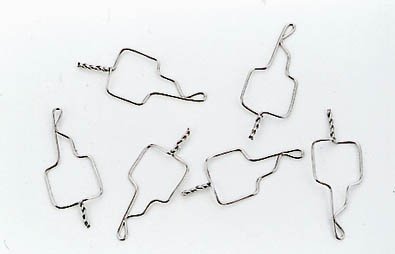 .010 Shorty Ligature "Pig Tail" Ties 500 Count