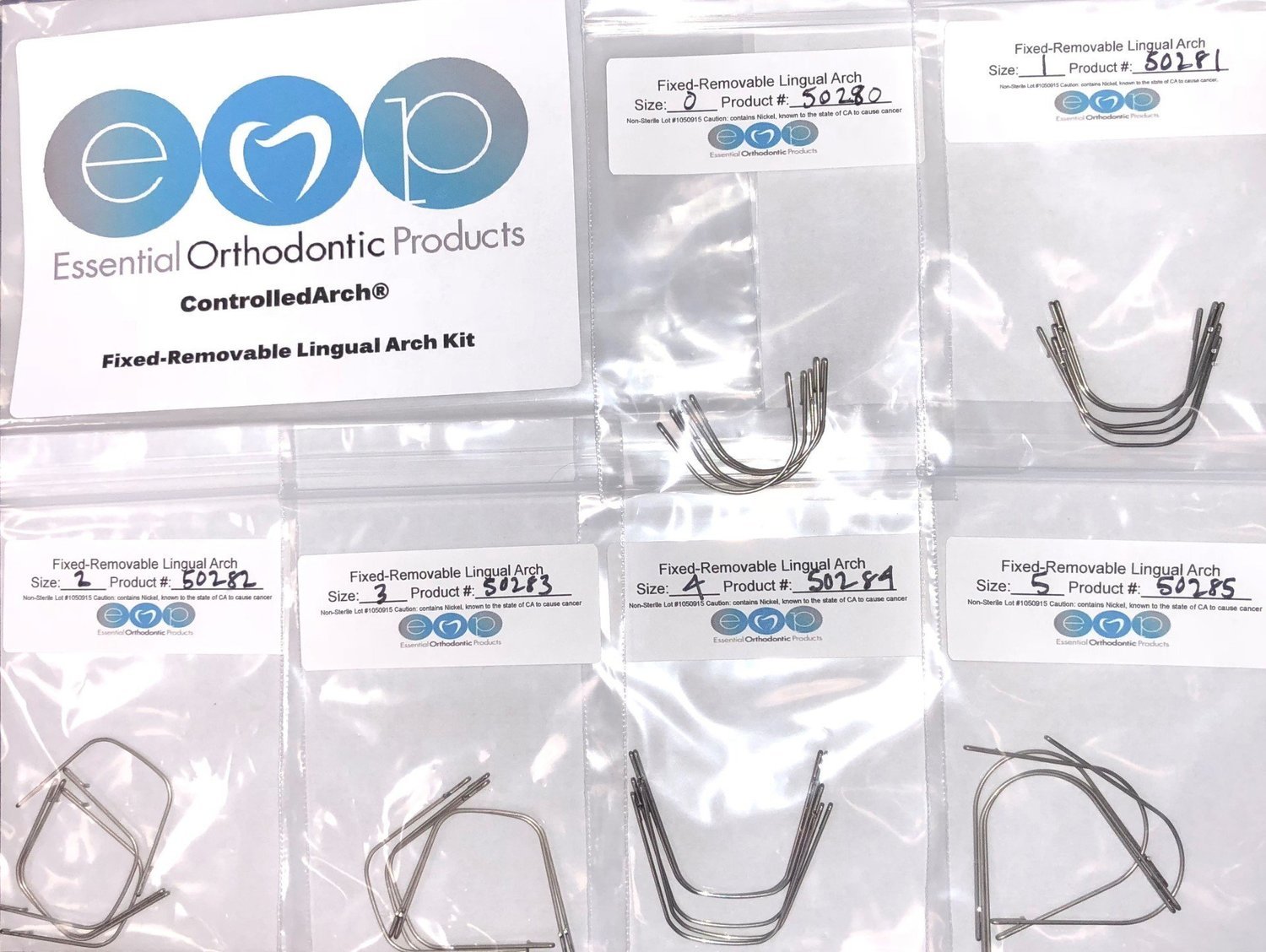 Fixed-Removable Lingual Arch Master Kit