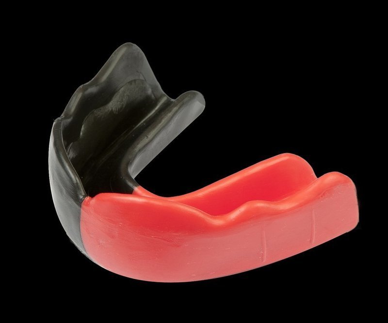 Pro-Form Mouthguard   12/pkg  BLACK/RED