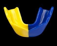 Pro-Form Mouthguard   12/pkg  BLUE/YELLOW