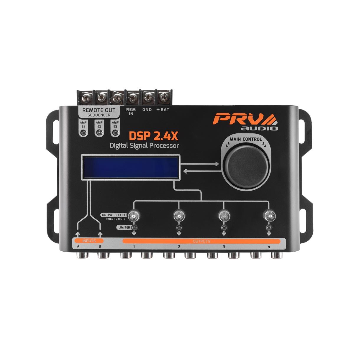 PRV 4 CHANNEL DIGITAL SIGNAL PROCESSOR DSP 2.4X