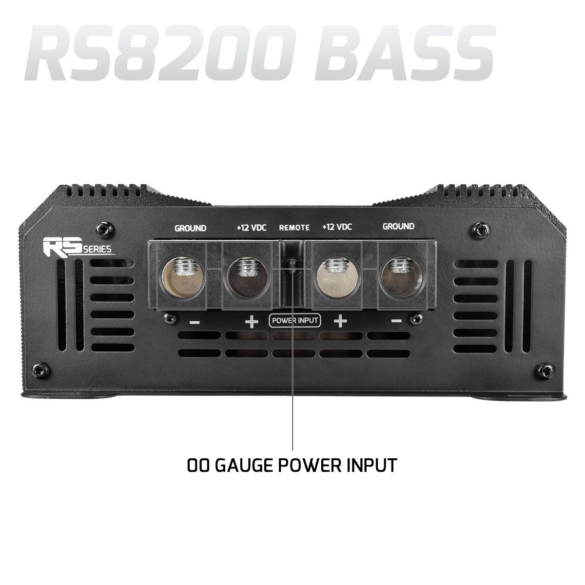 PRV 1 CHANNEL MONOBLOCK AMPLIFIER RS8200 BASS 1 Ohm