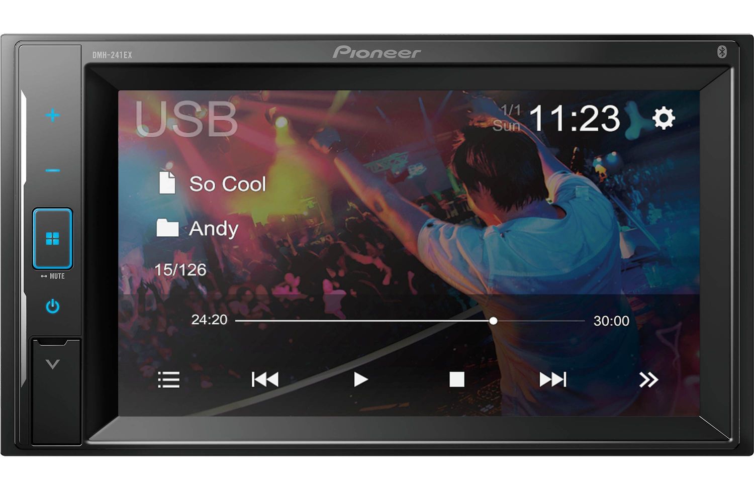 Pioneer DMH-241EX Digital multimedia receiver