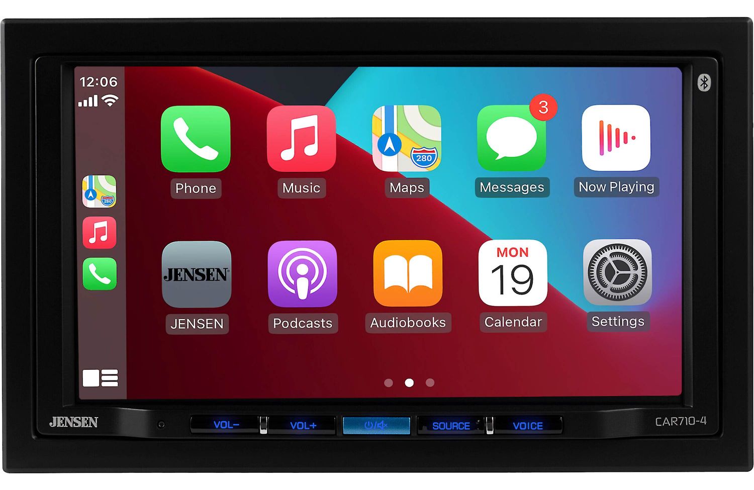 Jensen CAR710-4 Digital multimedia receiver (does not play discs)