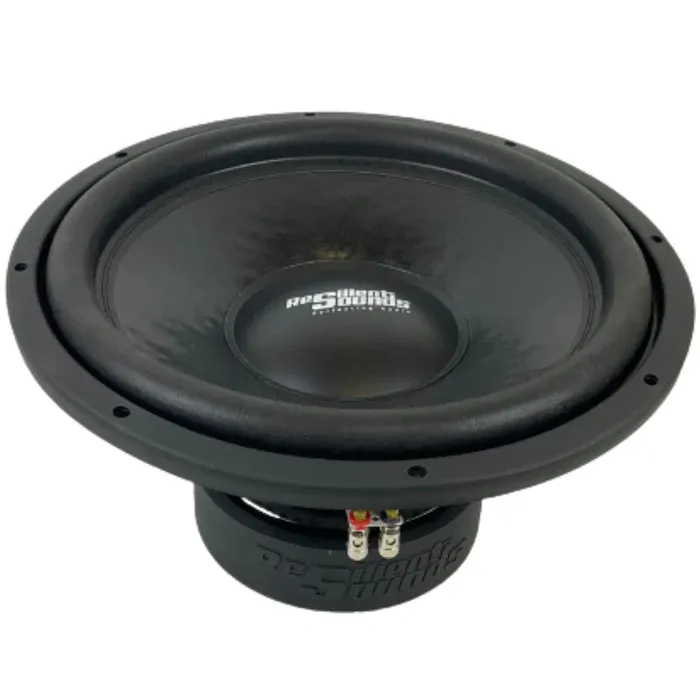 RESILIENT SOUNDS V2 ENTRY LVL 15&quot; DUAL 4 OHM 750 WATT RMS SUBWOOFER