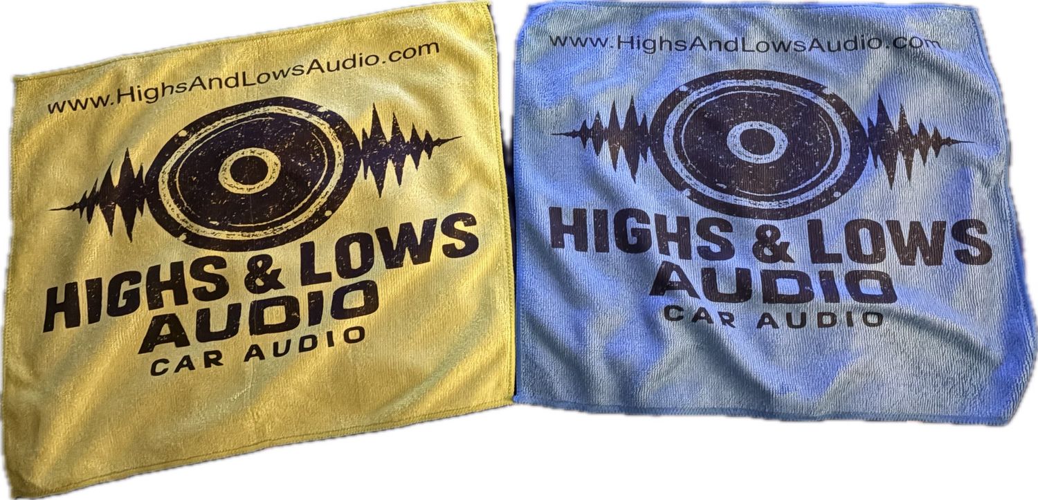 Highs And Lows Car Audio Float Towel