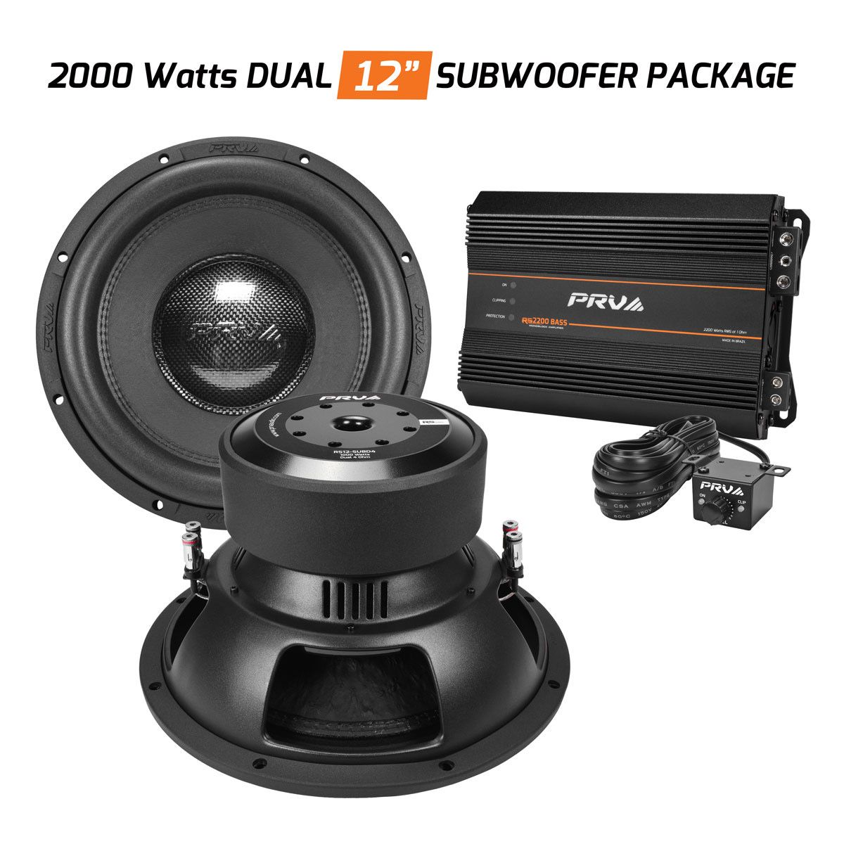 BASS PACKAGE!!! 🔈🔈Two 12” BASS Bundle