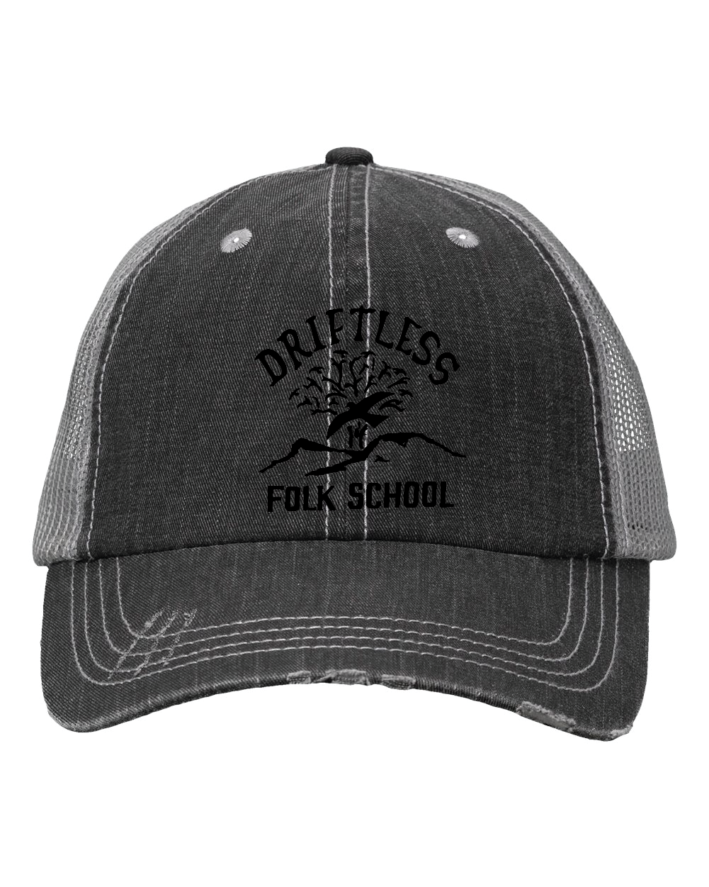 Driftless Folk School Hats / Embroidery logo
