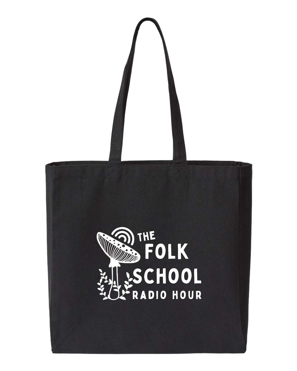 Radio Hour Canvas Tote