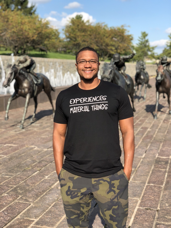 Experiences “Over” Material Things Signature T-Shirt