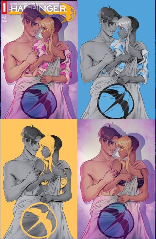 Harbinger #1 KNOWHERE GAMES & COMICS EXCLUSIVE  All  covers by Sweeney Boo