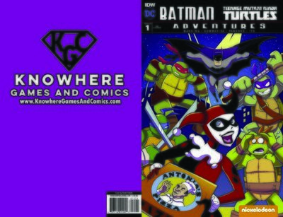 Batman / TMNT Adventures #1 Knowhere Exclusive Cover