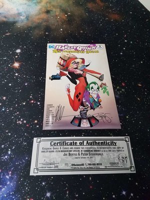 HARLEY QUINN 25TH ANNIVERSARY SPECIAL #1 Knowhere Exclusive Variant SIGNED by BENITEZ w/ CoA