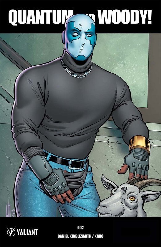 QUANTUM & WOODY (2017) #2 Exclusive MEME cover