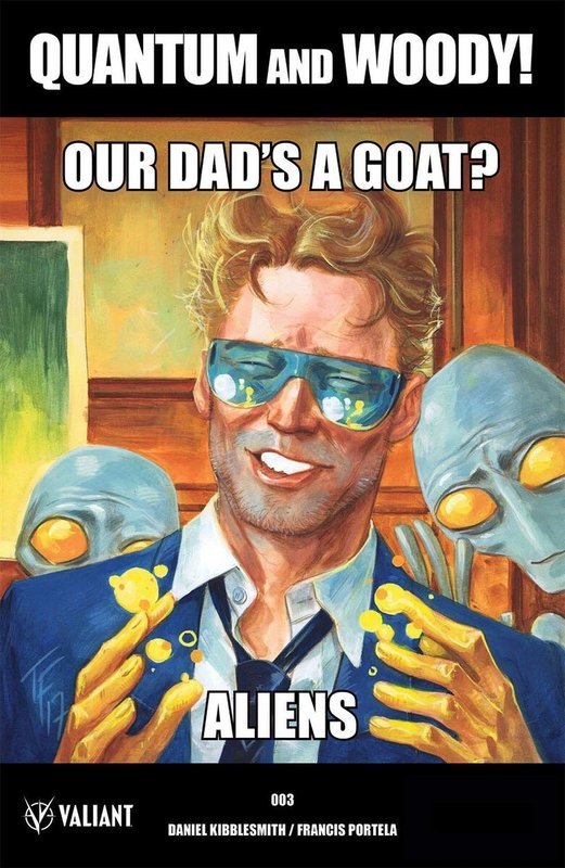 Quantum and Woody #3 Exclusive Meme Variant