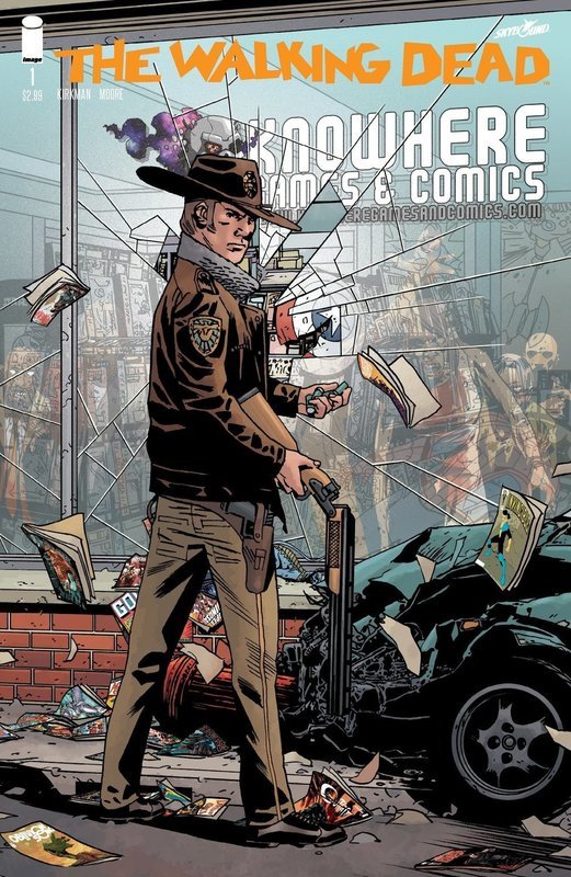 WALKING DEAD #1 15TH ANNV VAR