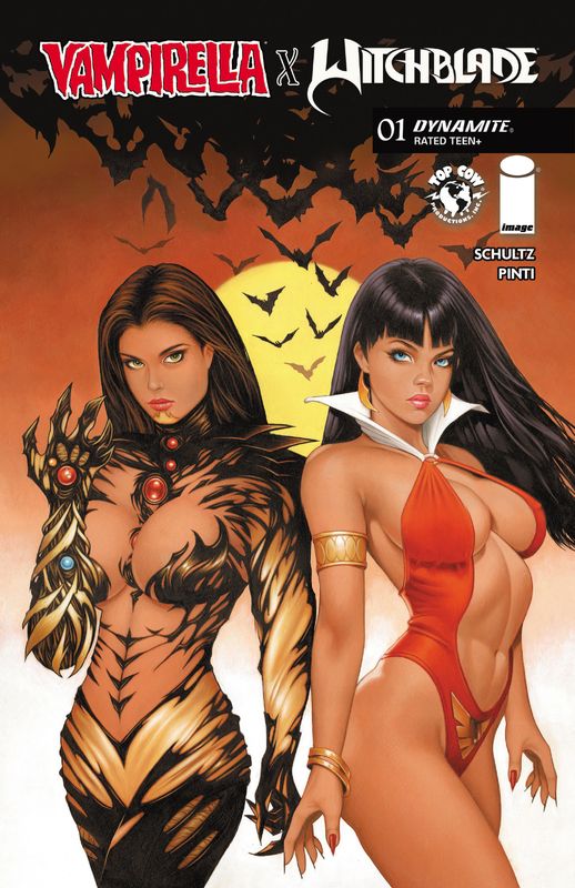 VAMPIRELLA X WITCHBLADE SPECIAL #1 Dave Nestler Knowhere Exclusive VAMPIRELLA X WITCHBLADE SPECIAL #1 Dave Nestler Knowhere Exclusive