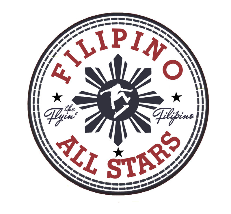 Filipino All Stars (Skateboarding) 3/4 Sleeve
