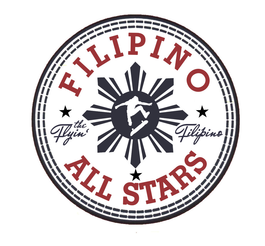 Filipino All Stars (Skateboarding) 3/4 Sleeve