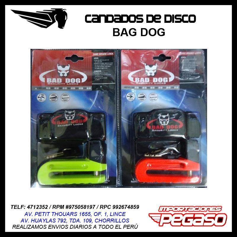 CANDADO PARA DISCO BAG DOG