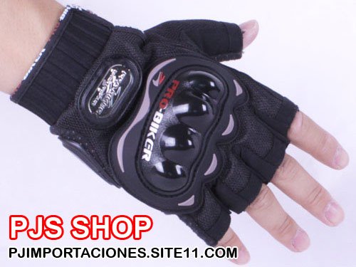 Guantes mitones con protectores keblar marca Probiker